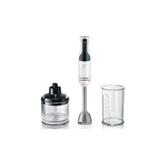 Bosch Serie 4 ErgoMaster MSM4W220 Hand Blender - Elegant White Design for Effortless Blending and Cooking Perfection!